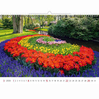 Garden scènes muurkalender A3+ 2026+