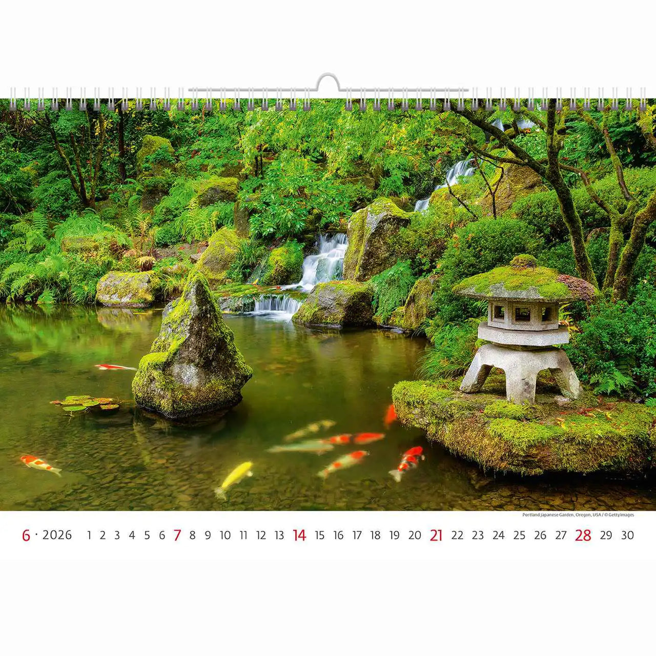 Garden scènes muurkalender A3+ 2026+