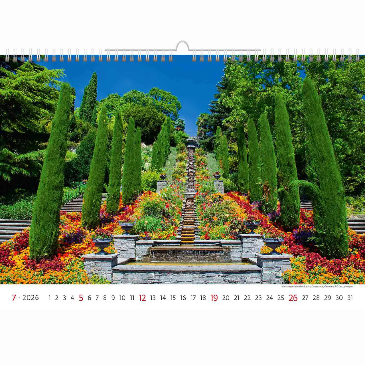 Garden scènes muurkalender A3+ 2026+