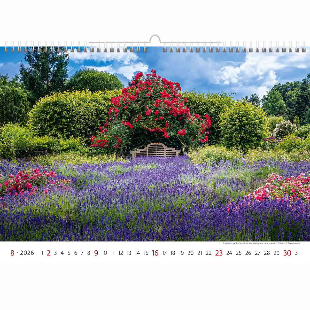 Garden scènes muurkalender A3+ 2026+