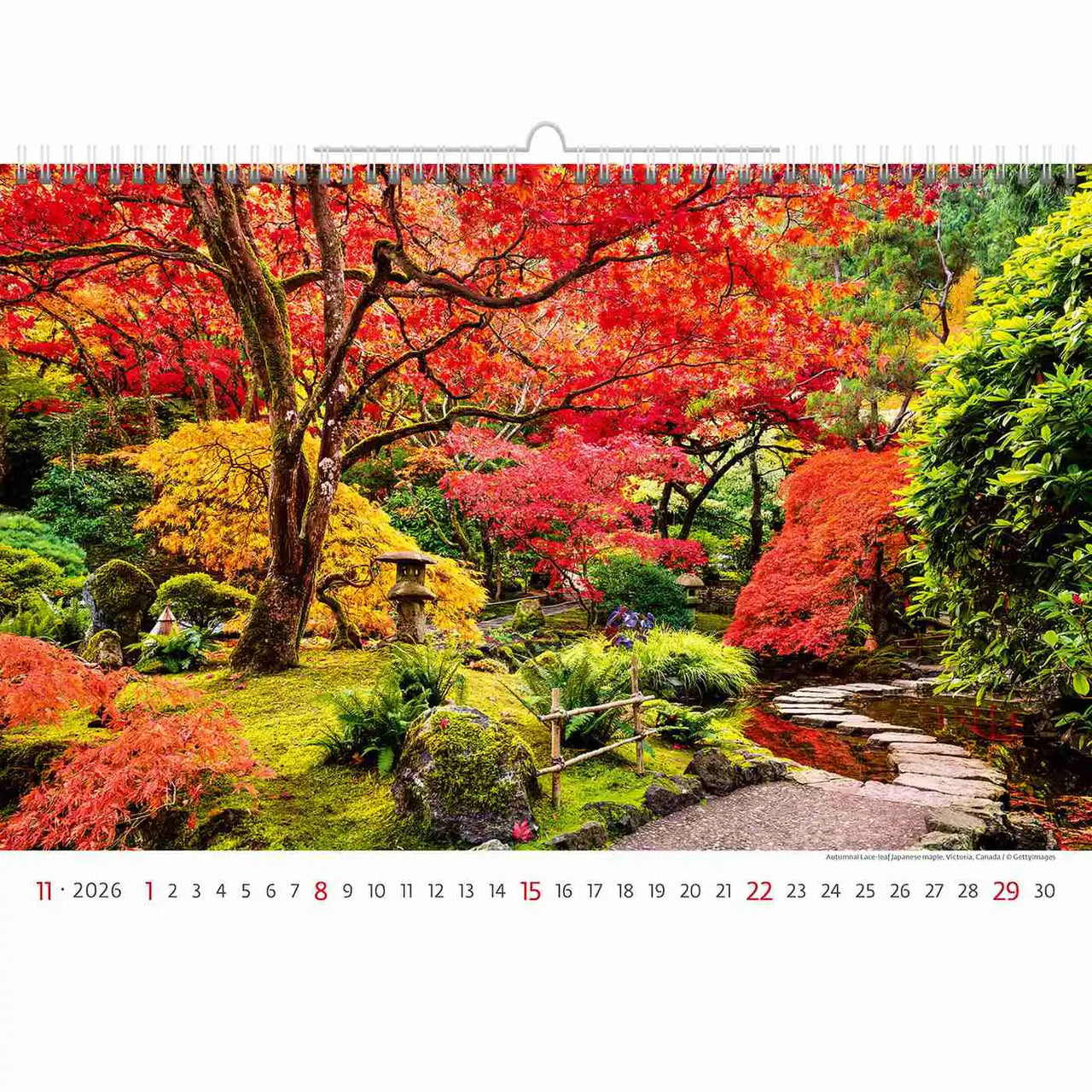 Garden scènes muurkalender A3+ 2026+