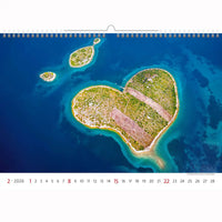 Ocean and Sea View Wall Calendar A3+ 2026+