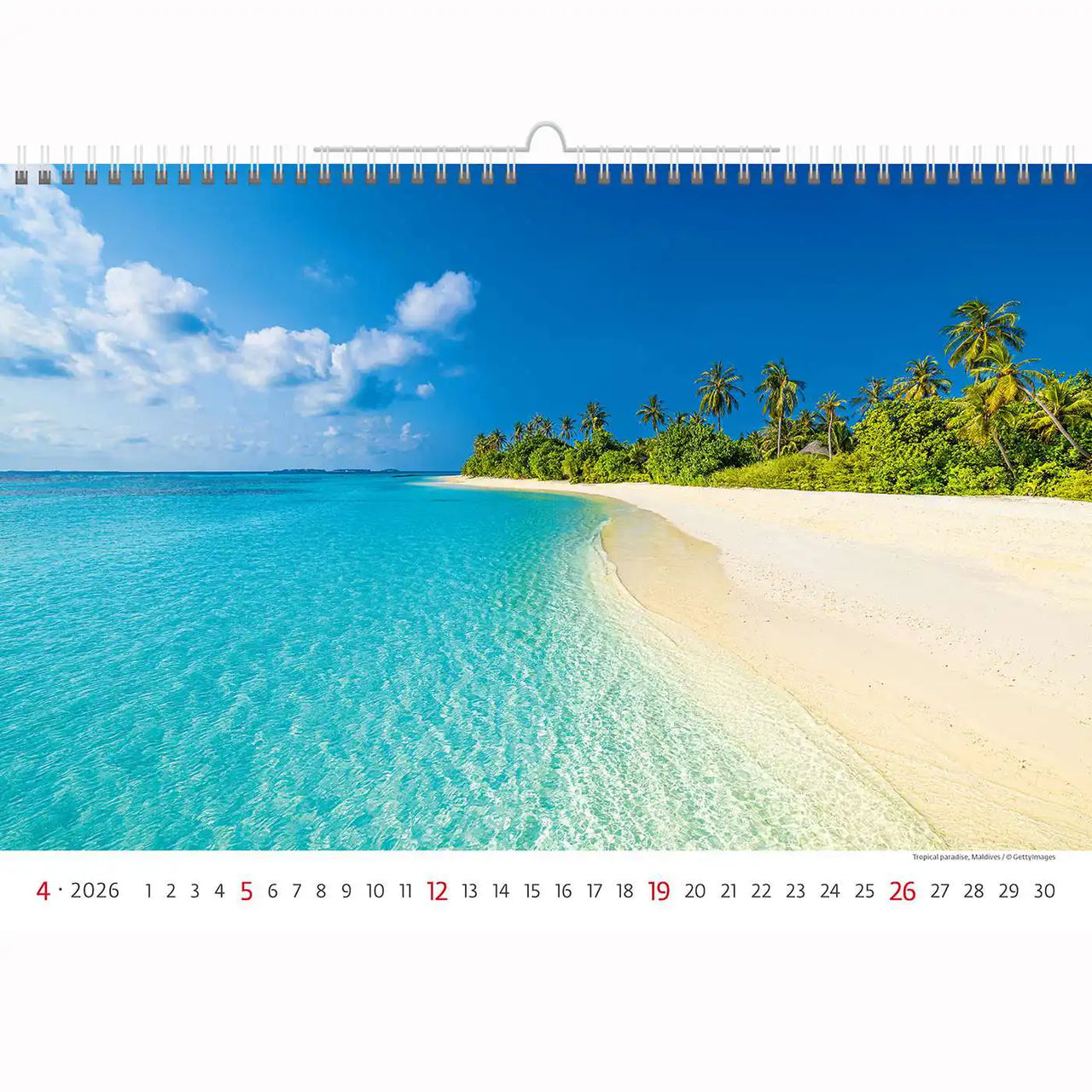 Ocean and Sea View Wall Calendar A3+ 2026+