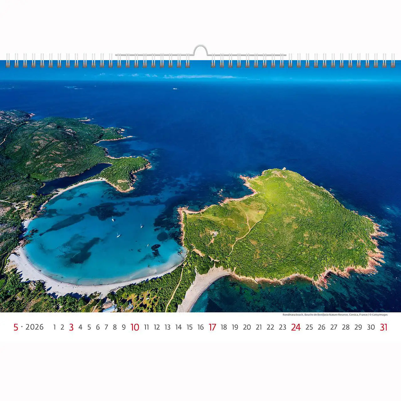Ocean and Sea View Wall Calendar A3+ 2026+