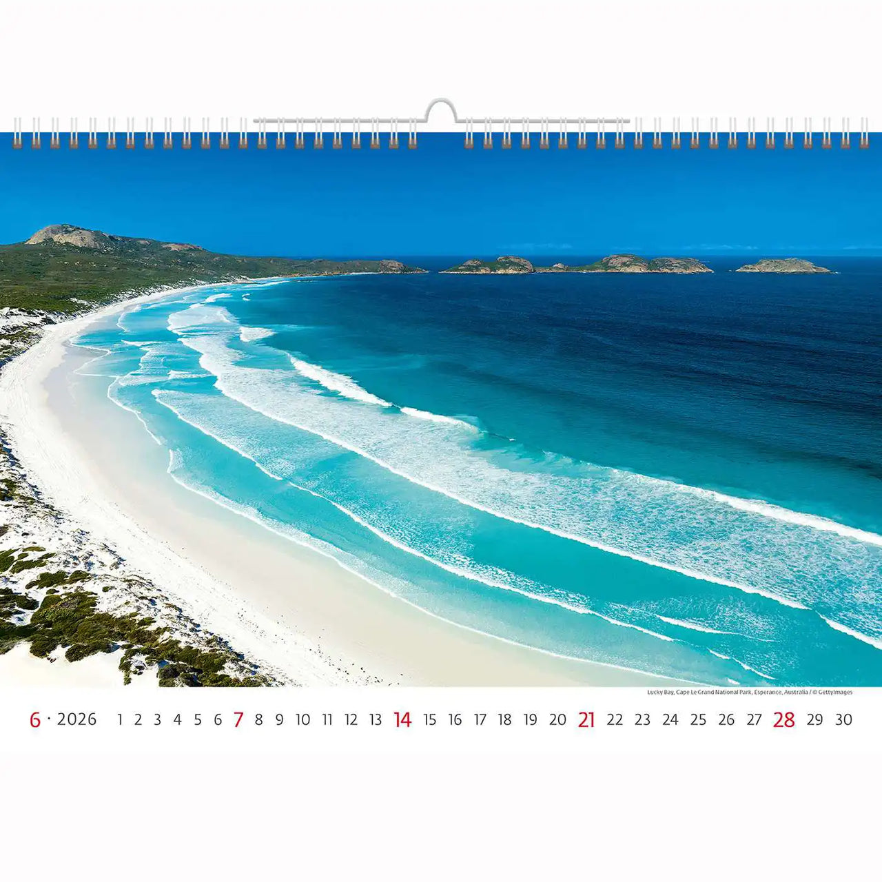 Ocean and Sea View Wall Calendar A3+ 2026+
