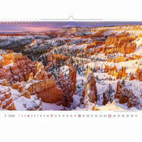 National Parks Photo Calendar A3+ 2026+