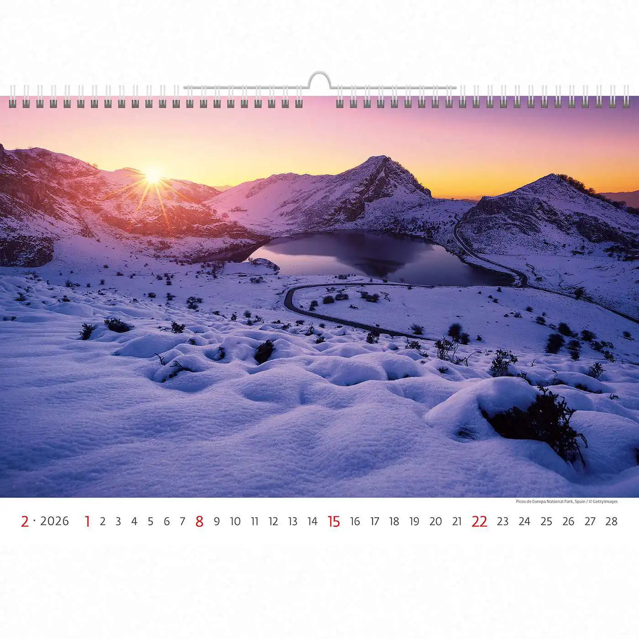 National Parks Photo Calendar A3+ 2026+