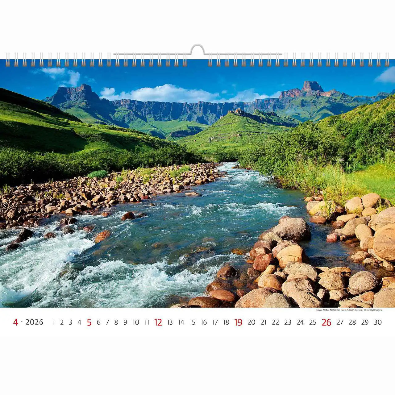 National Parks Photo Calendar A3+ 2026+
