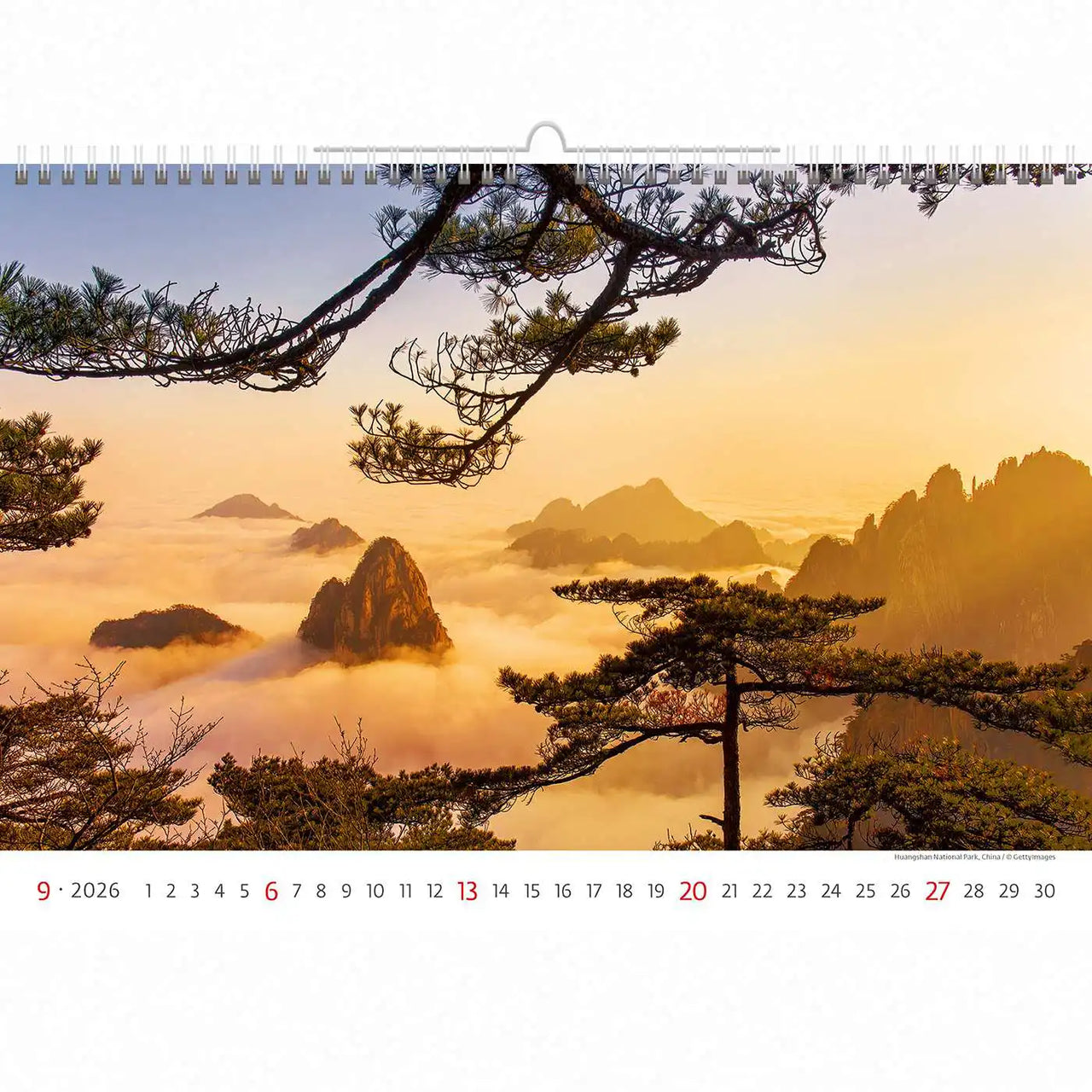 National Parks Photo Calendar A3+ 2026+