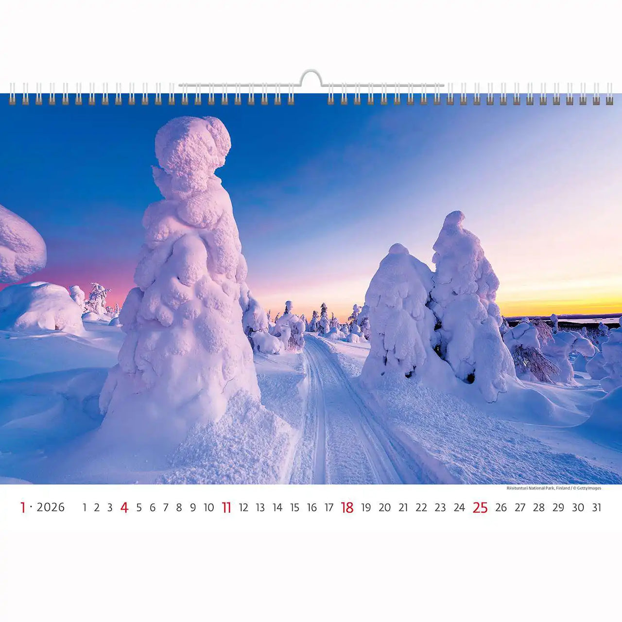 Via Travel Route Calendar A3+ 2026+