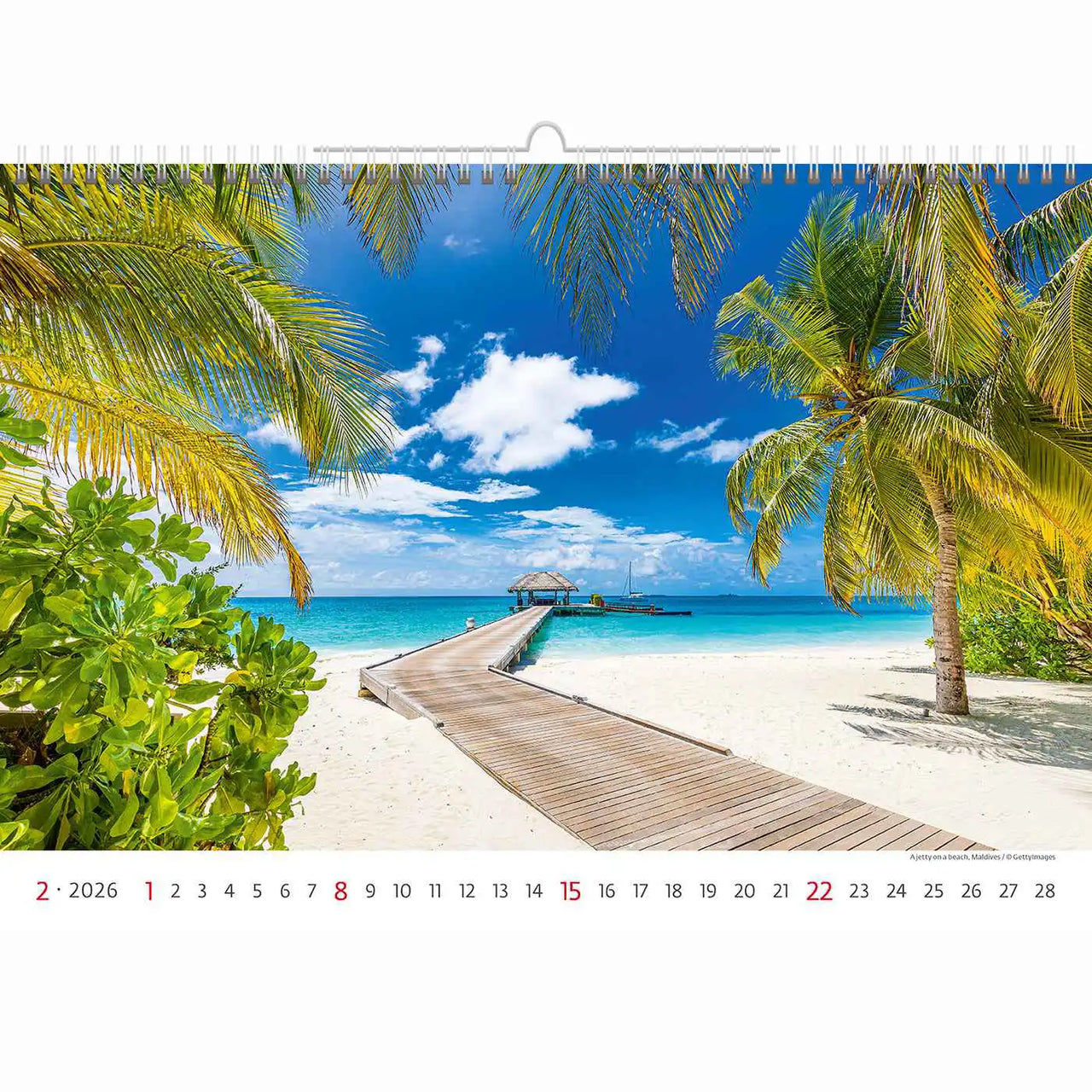 Via Travel Route Calendar A3+ 2026+
