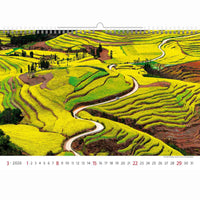 Via Travel Route Calendar A3+ 2026+