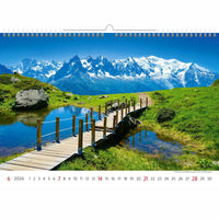 Via Travel Route Calendar A3+ 2026+