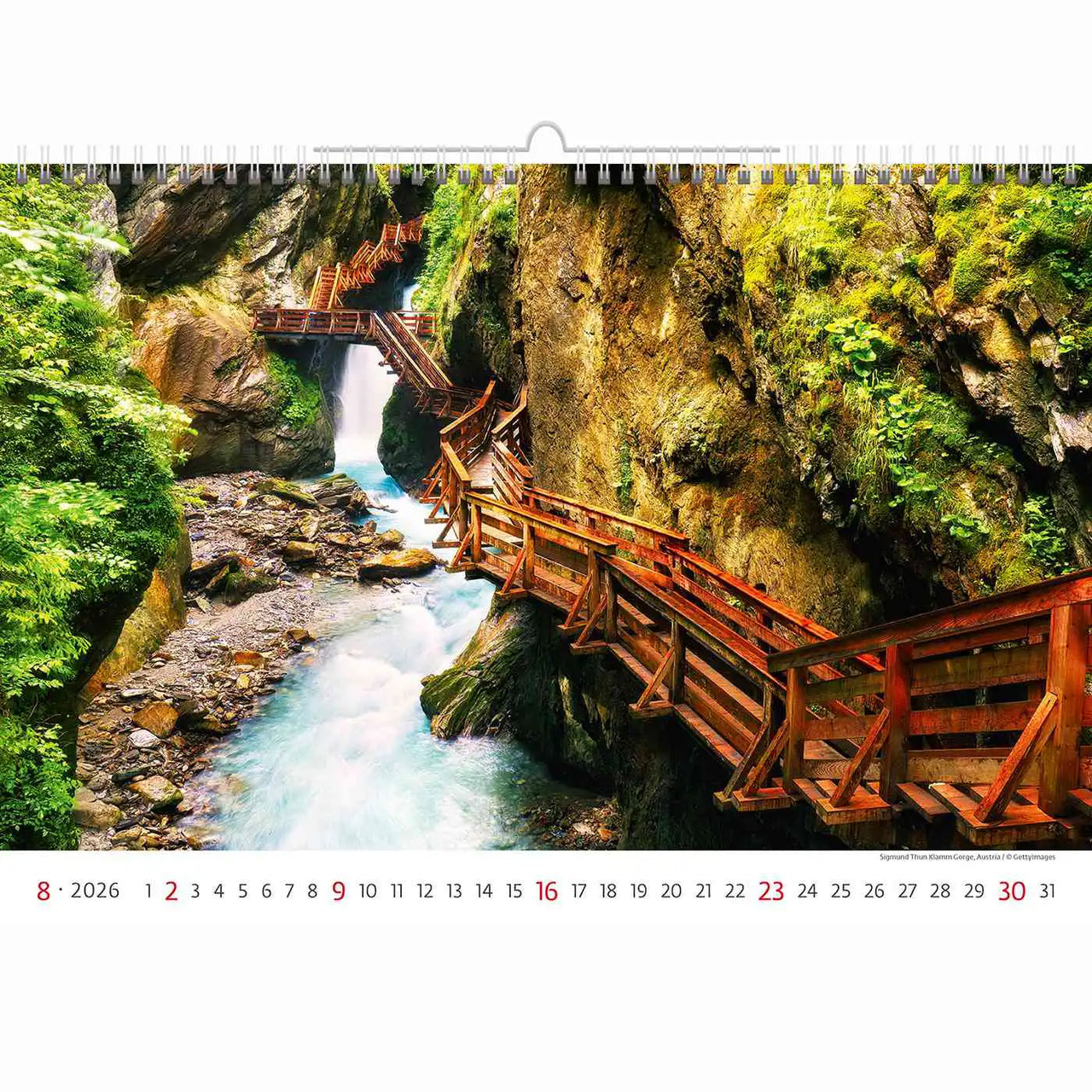 Via Travel Route Calendar A3+ 2026+