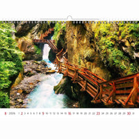 Via Travel Route Calendar A3+ 2026+