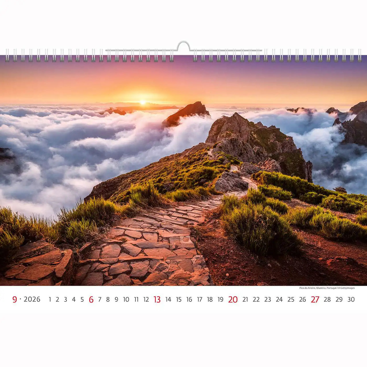 Via Travel Route Calendar A3+ 2026+
