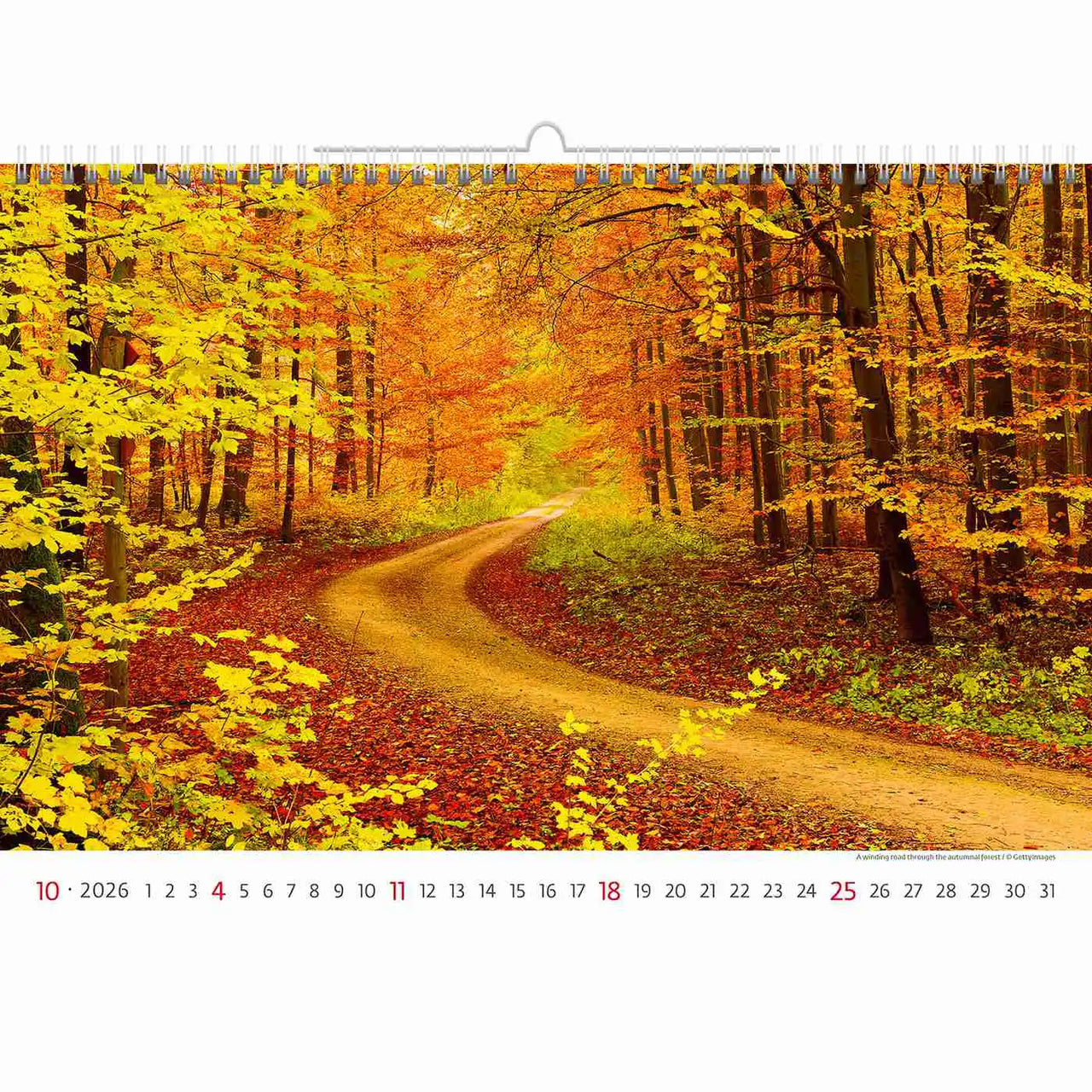 Via Travel Route Calendar A3+ 2026+
