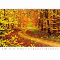 Via Travel Route Calendar A3+ 2026+