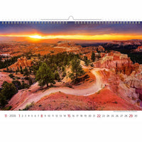 Via Travel Route Calendar A3+ 2026+