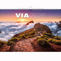 Via Travel Route Calendar A3+ 2026+