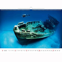 Deep Blue Wildlife kalender A3+ 2026+