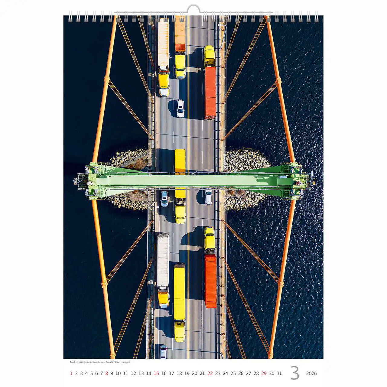 Luftaufrufe Kalender A3+ 2026+