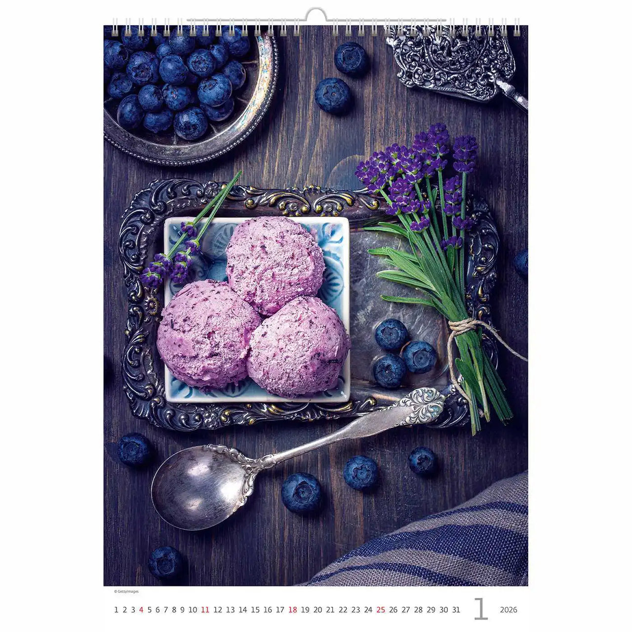 Purple in Provence Calendar A3 + 2026+