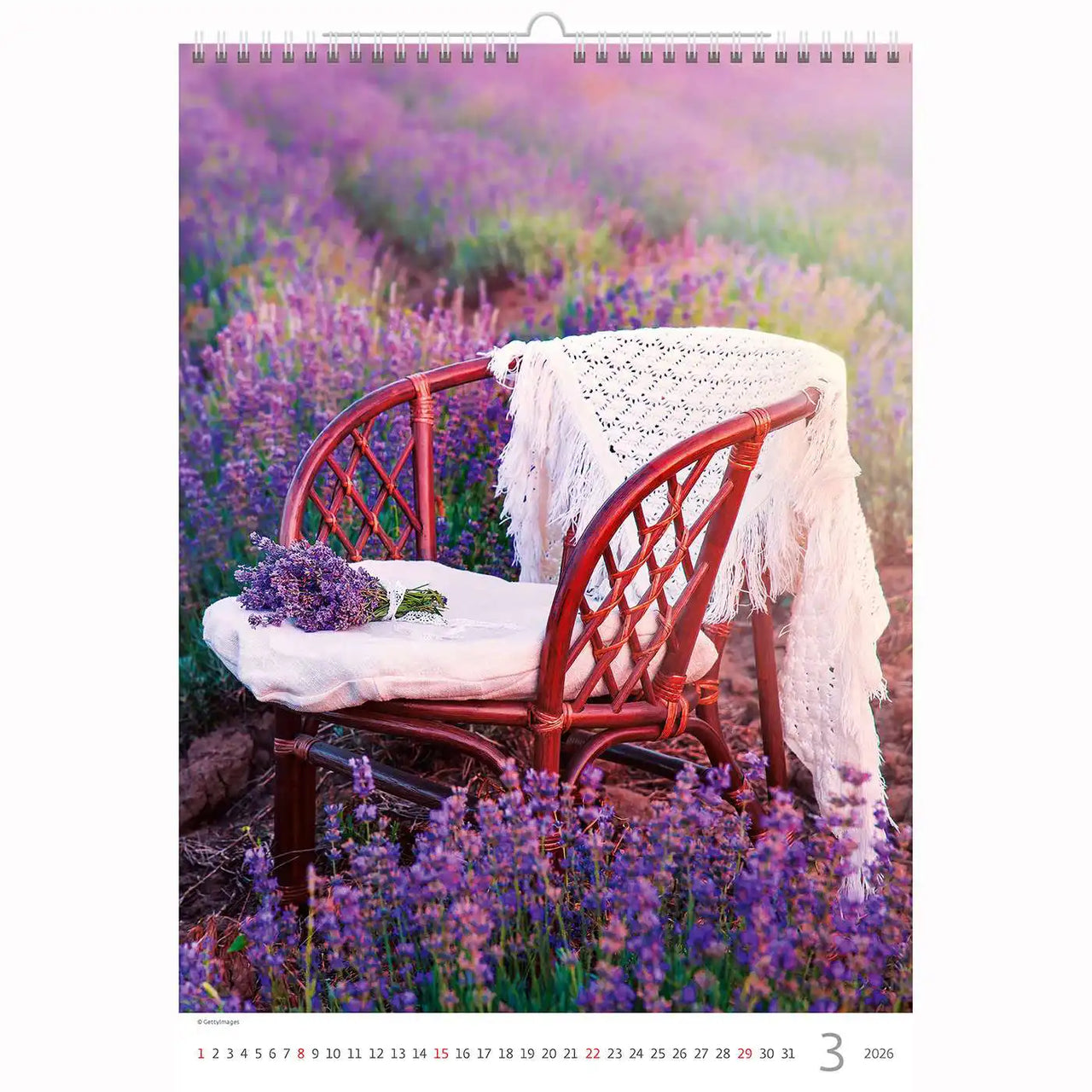 Purple in Provence Calendar A3 + 2026+