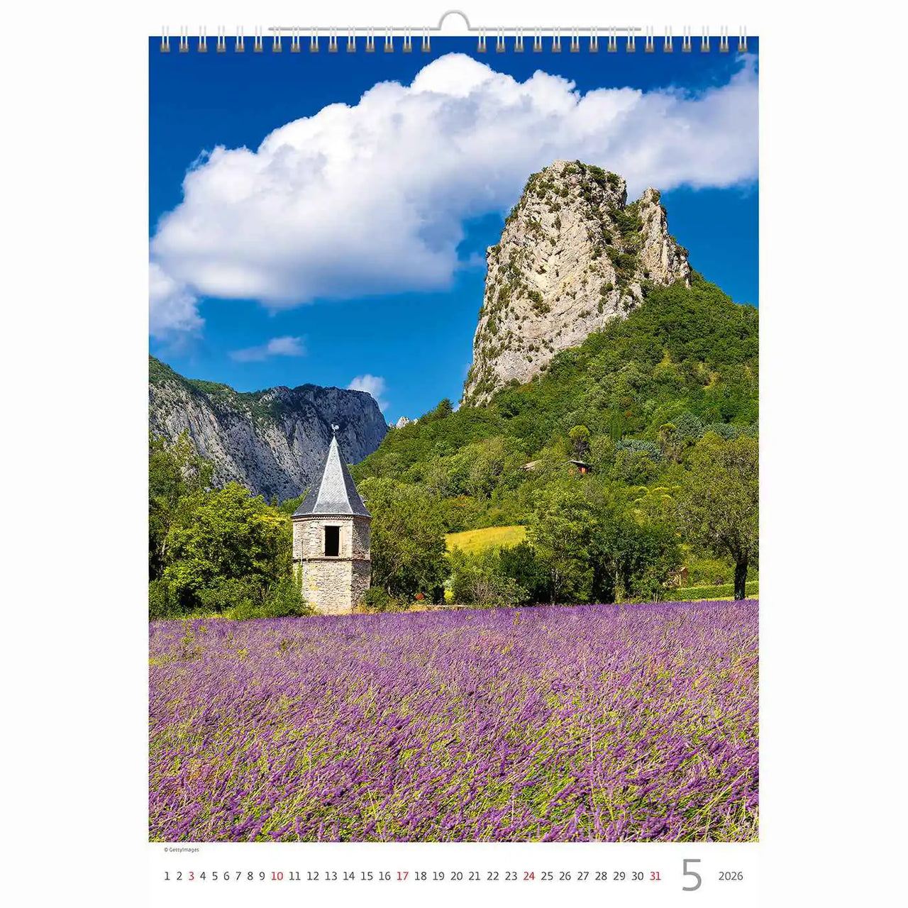 Purple in Provence Calendar A3 + 2026+