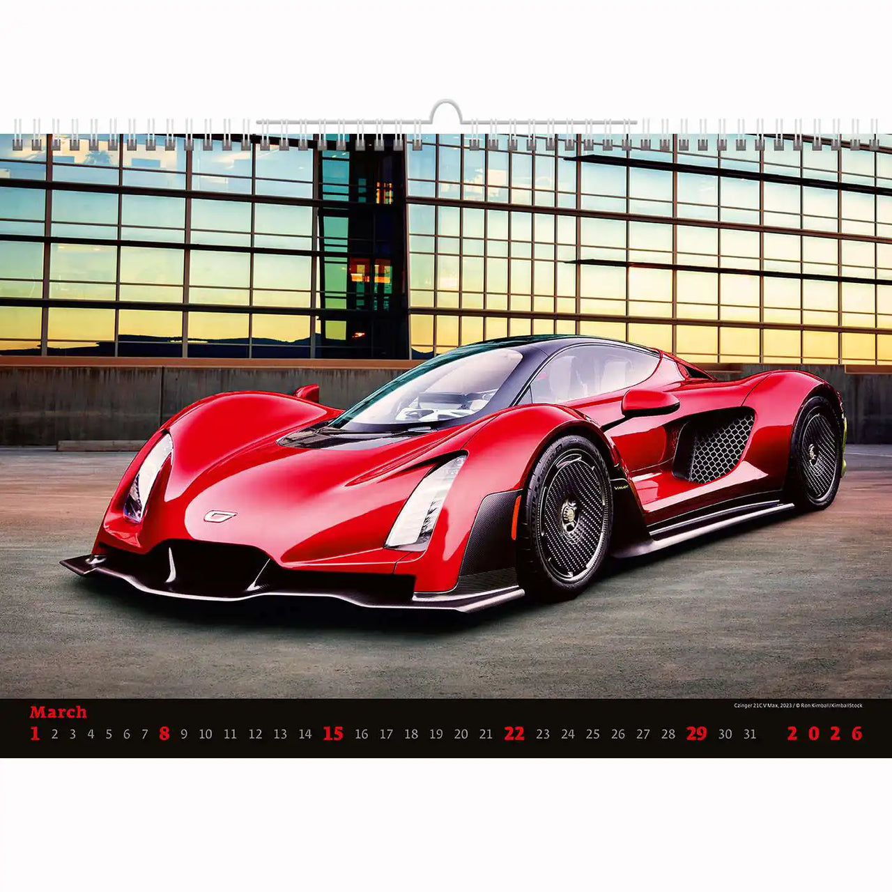 Sportwagen Kalender Kalender A3+ 2026+