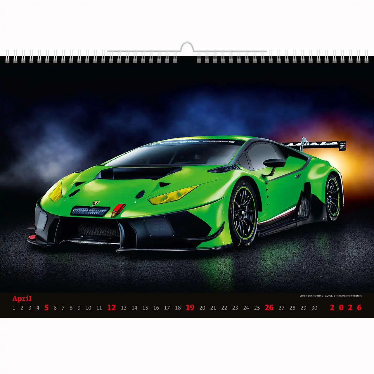 Sportwagen Kalender Kalender A3+ 2026+