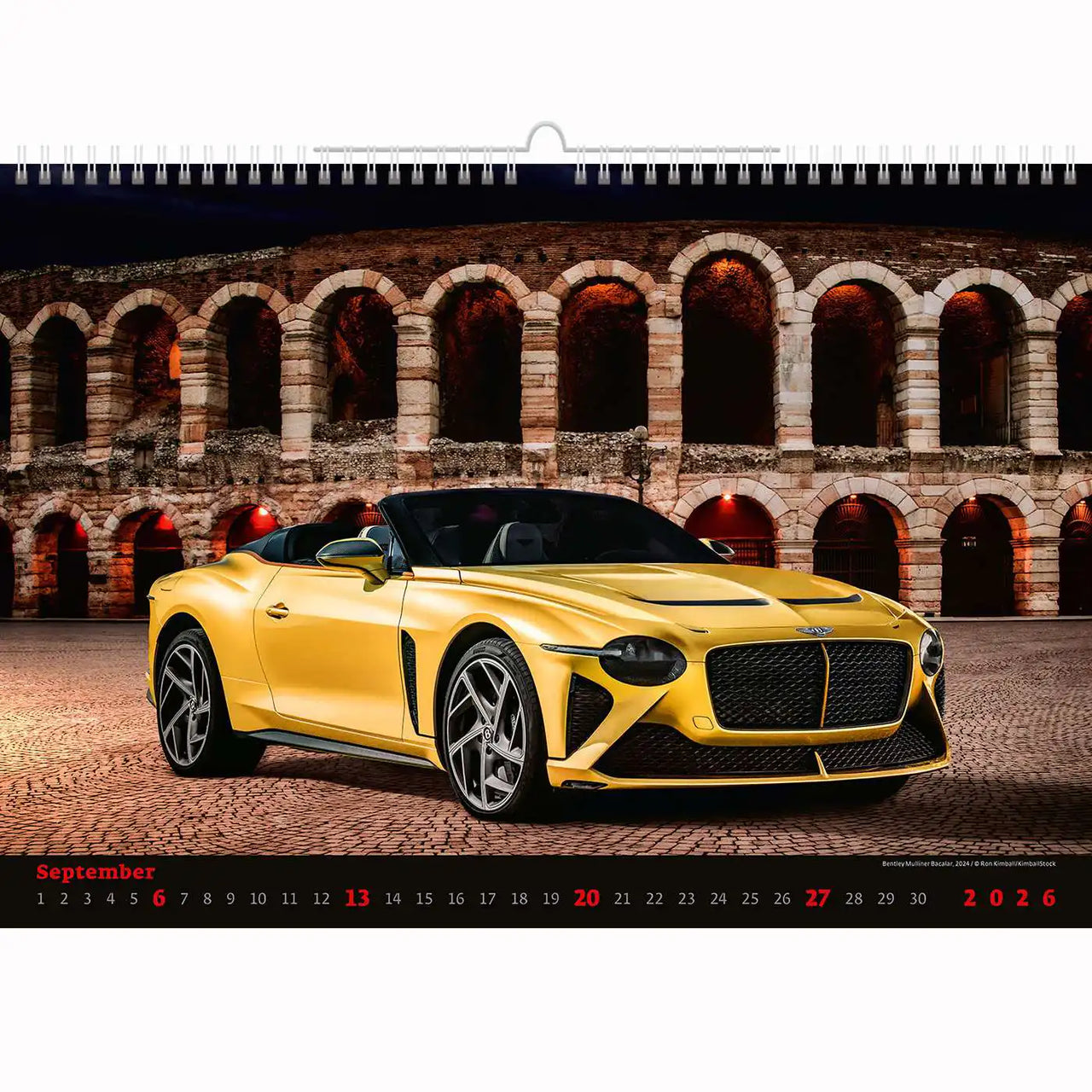 Sportwagen Kalender Kalender A3+ 2026+