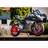 Racefietsen kalender A3+ 2026+