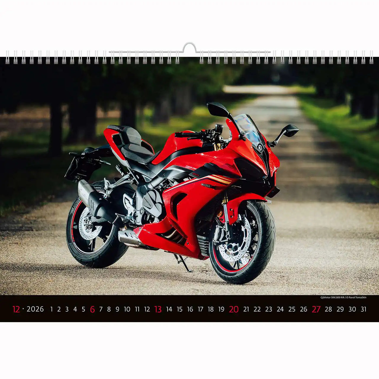 Racefietsen kalender A3+ 2026+