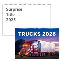 Trucks and Lorries Calendar A3+ 2026+2025