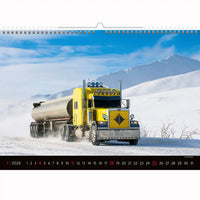 Trucks and Lorries Calendar A3+ 2026+2025