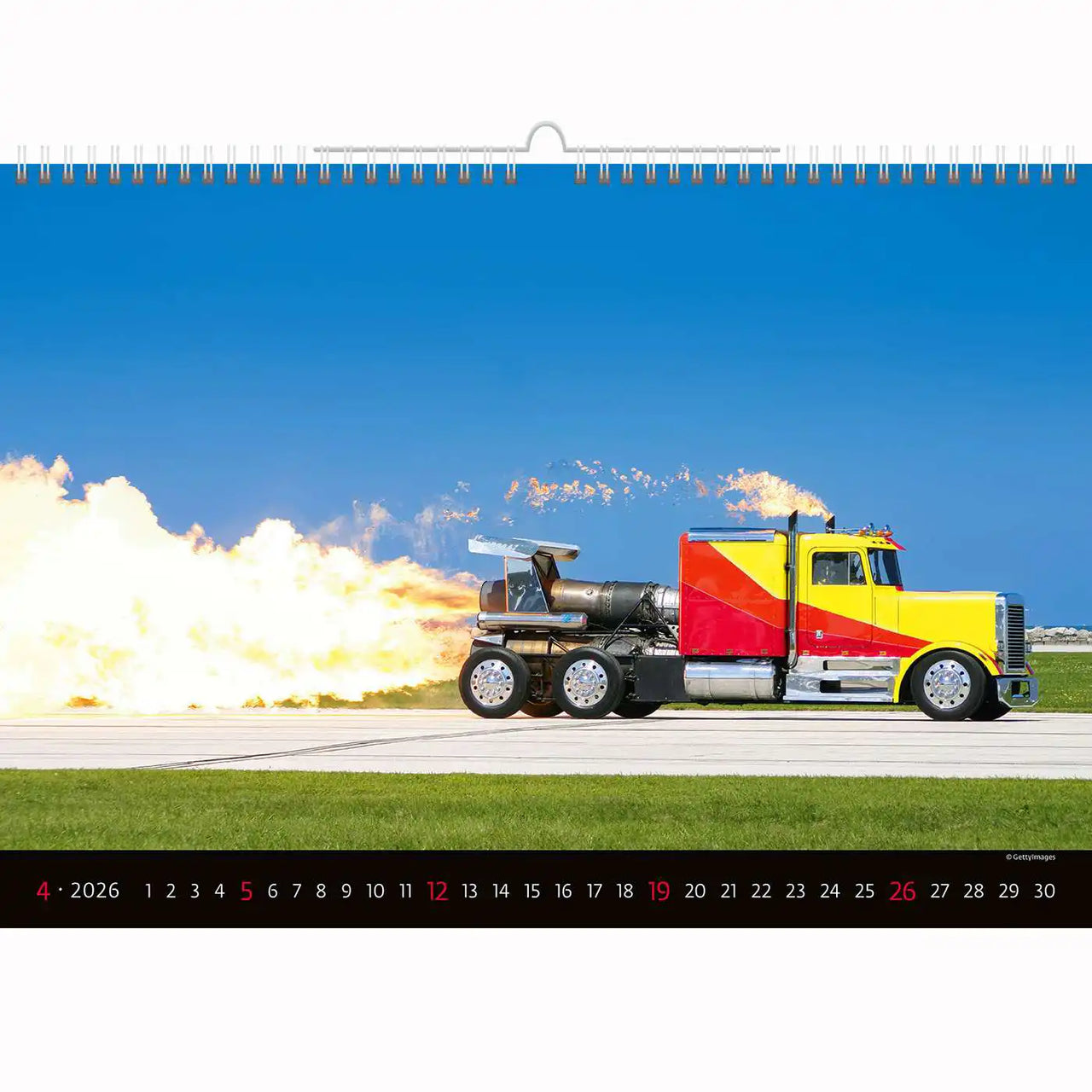 Trucks and Lorries Calendar A3+ 2026+2025