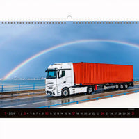 Trucks and Lorries Calendar A3+ 2026+2025