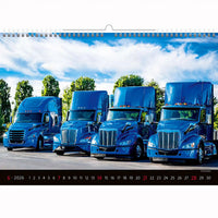 Trucks and Lorries Calendar A3+ 2026+2025