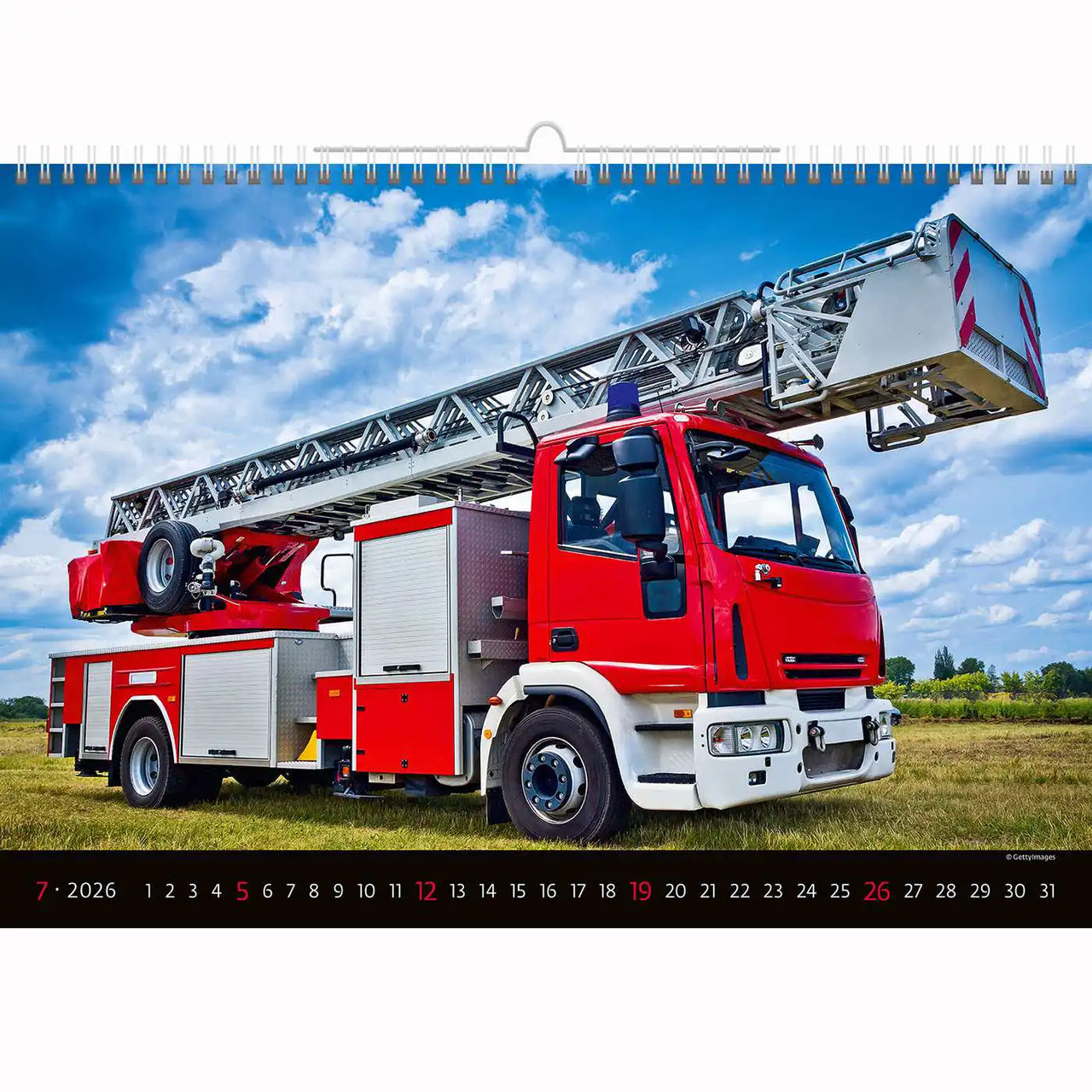 Trucks and Lorries Calendar A3+ 2026+2025