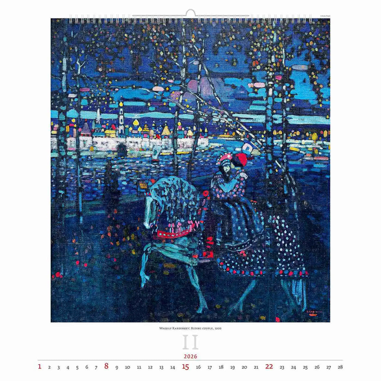 Expressionist Art Calendar A2 2026+