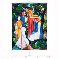Expressionist Art Calendar A2 2026+