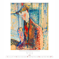 Expressionist Art Calendar A2 2026+