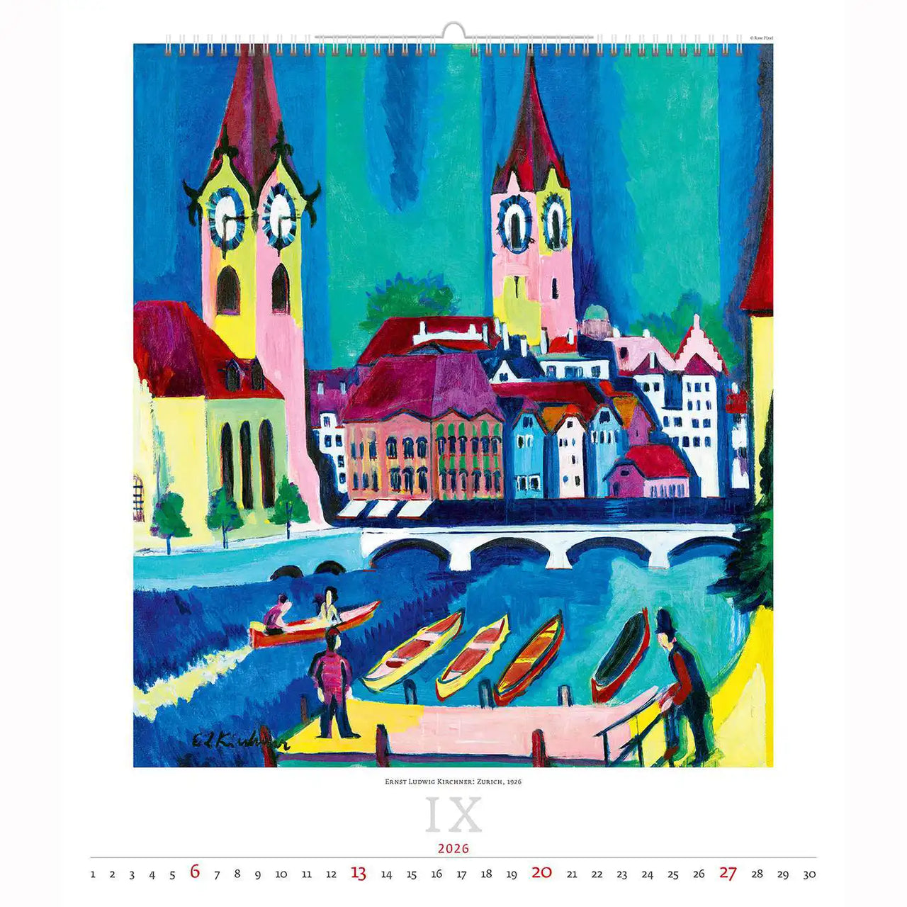 Expressionist Art Calendar A2 2026+