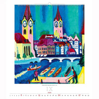 Expressionist Art Calendar A2 2026+