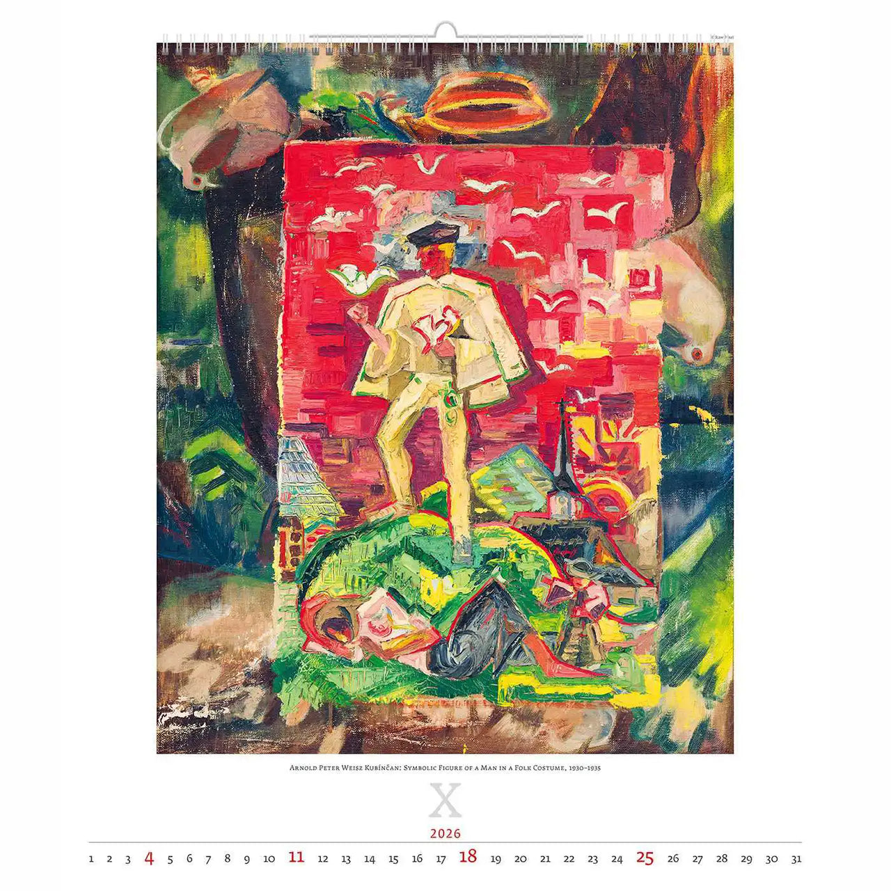 Expressionist Art Calendar A2 2026+