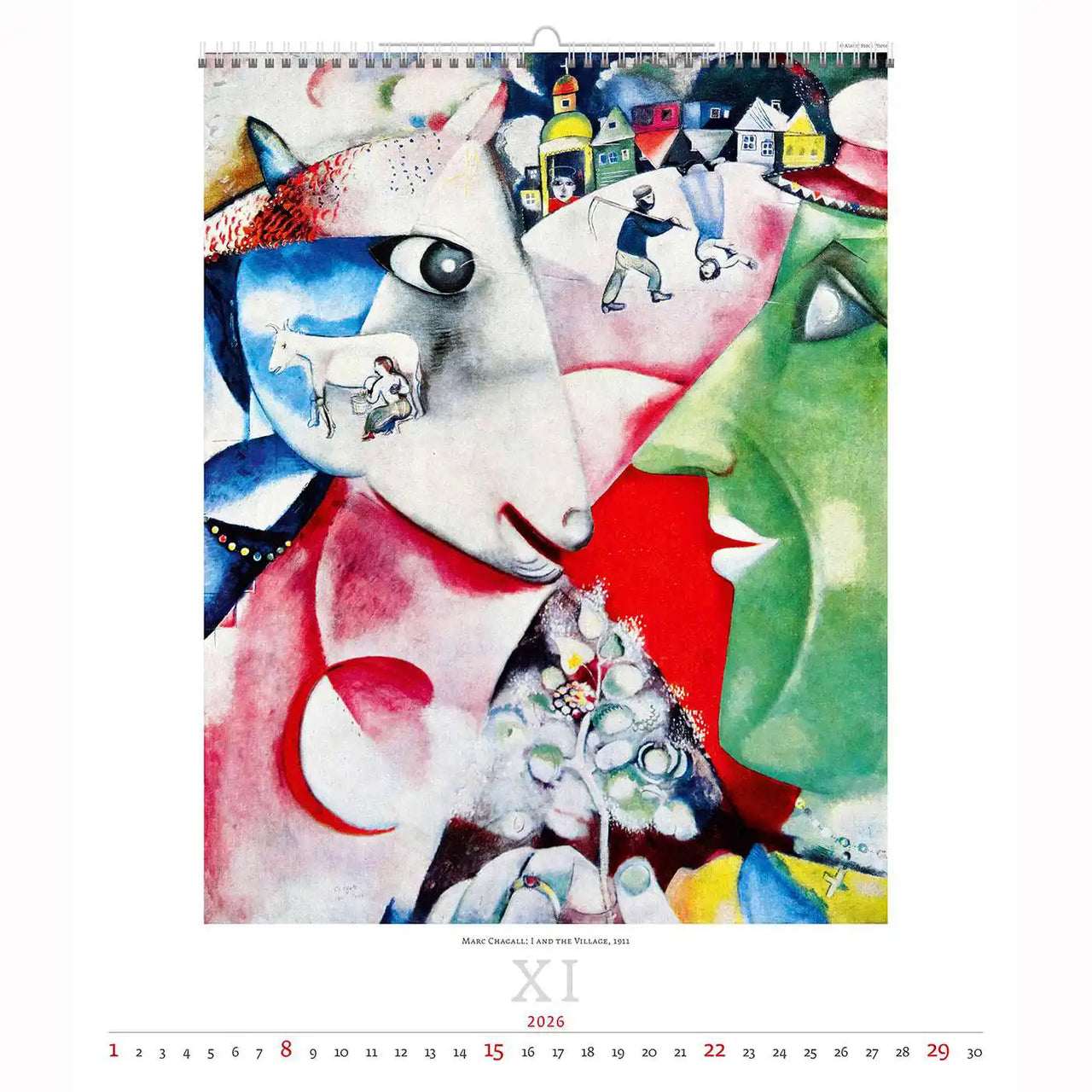 Expressionist Art Calendar A2 2026+