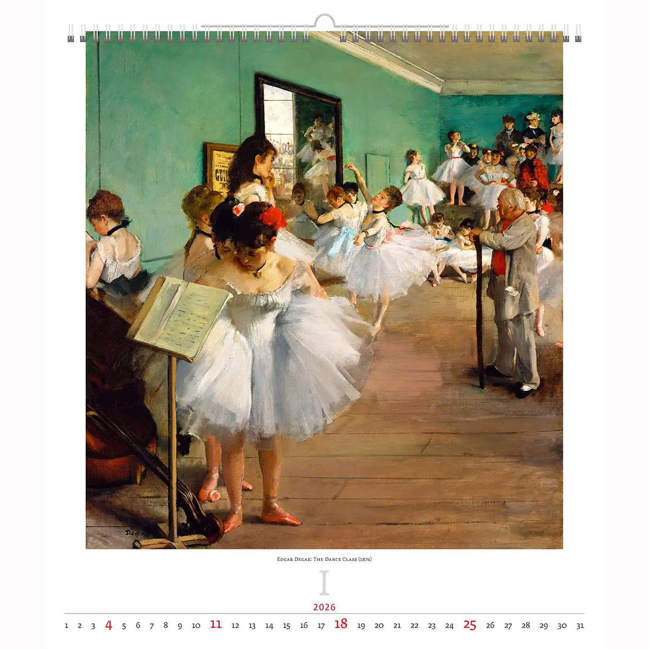 Impressionist Kunstkalender A2 2026+