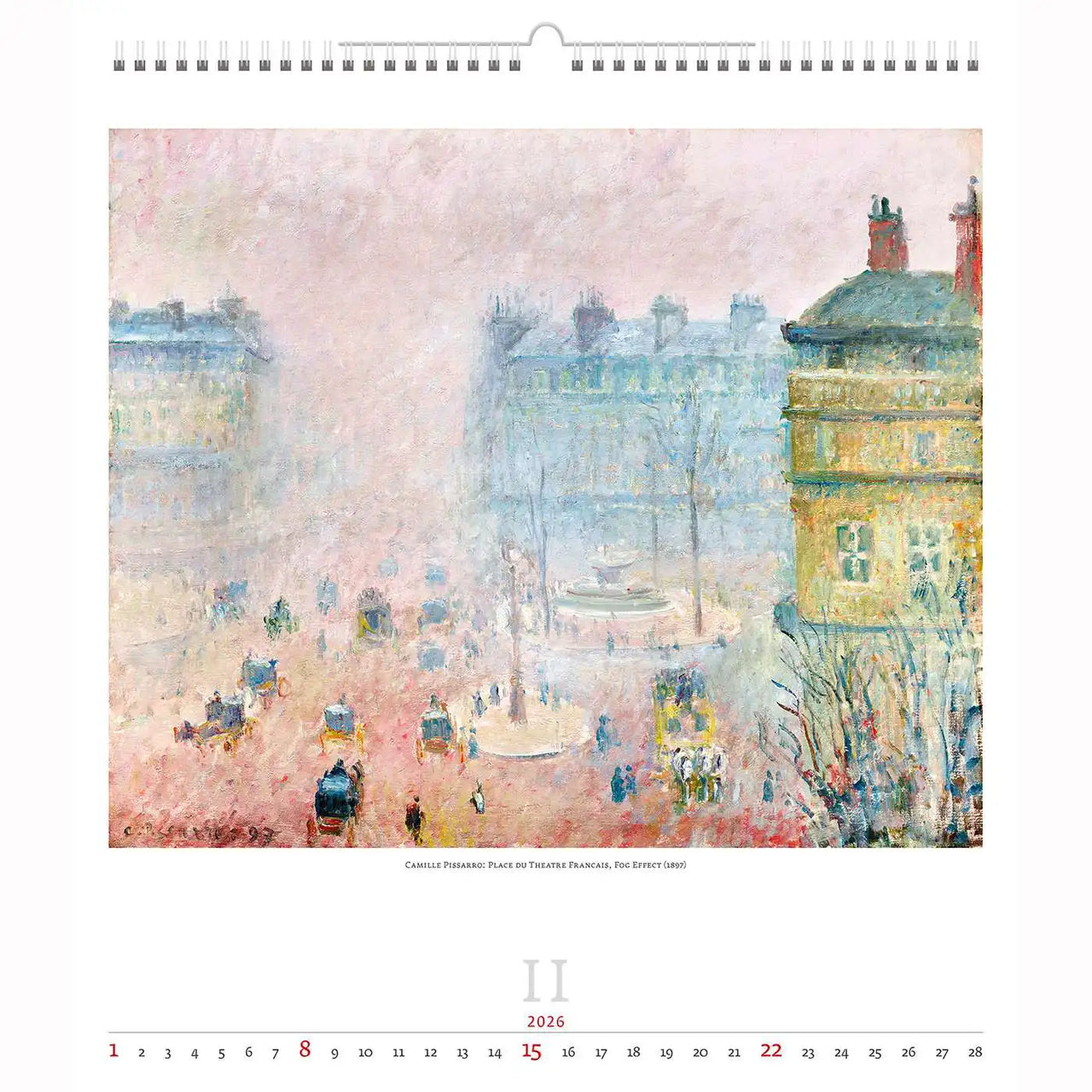 Impressionist Kunstkalender A2 2026+