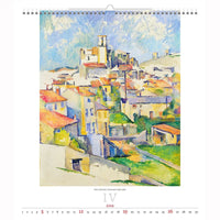 Impressionist Kunstkalender A2 2026+